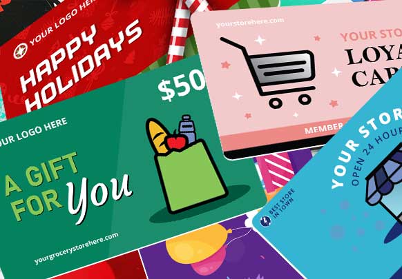 photo of gift cards